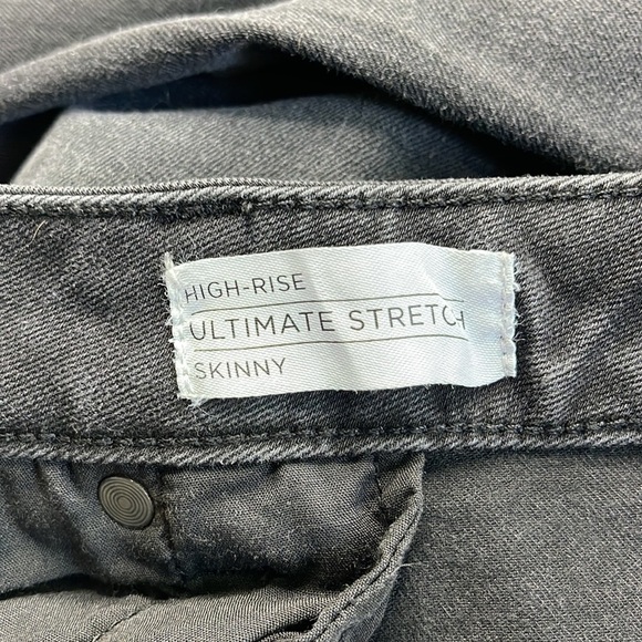 LANE BRYANT High Rise Raw Hem Skinny Jeans - Picture 10 of 10